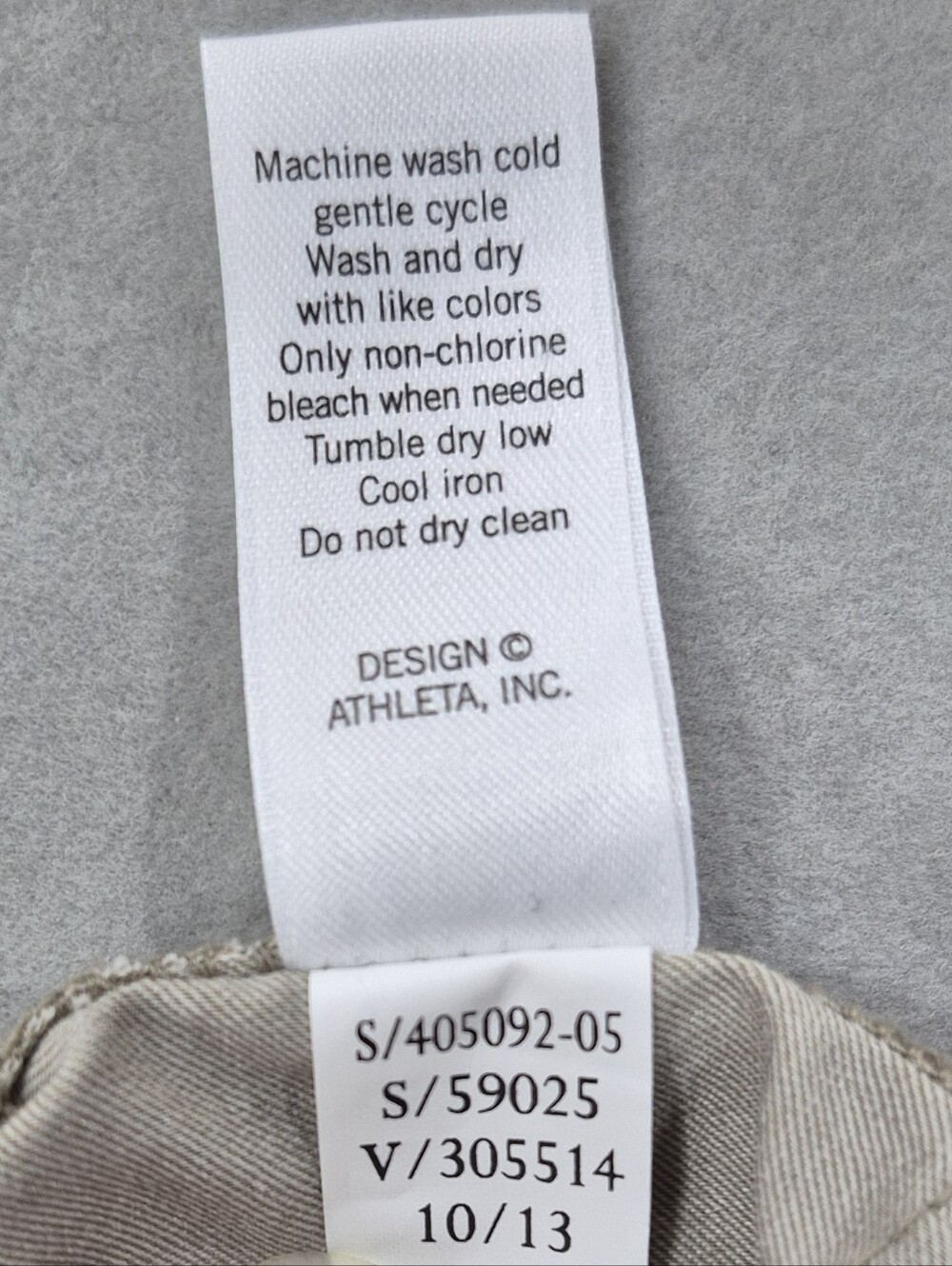 Athleta Shasta Convertible Hiking Utility Pants women's 16T Tall khaki stretch - Picture 12 of 13